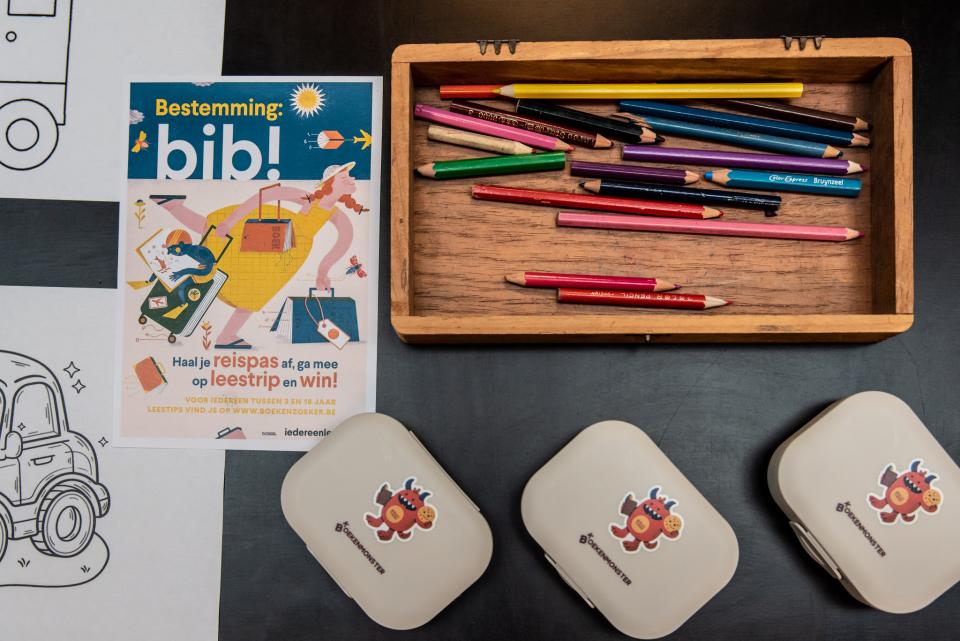 Bib Wetteren - © Simon Bequoye en Iedereen Leest