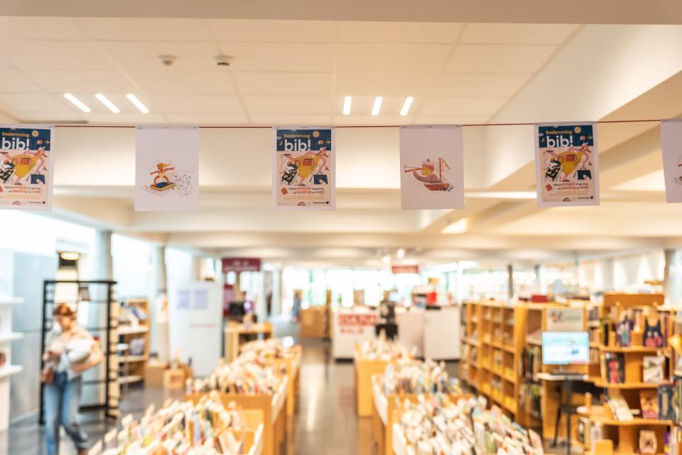 Bib Wetteren - © Simon Bequoye en Iedereen Leest