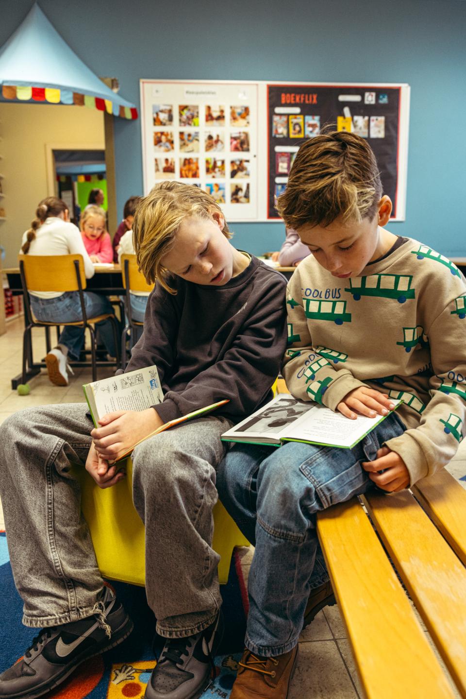 Basisschool De Toekomst - © Michiel Devijver en Iedereen Leest